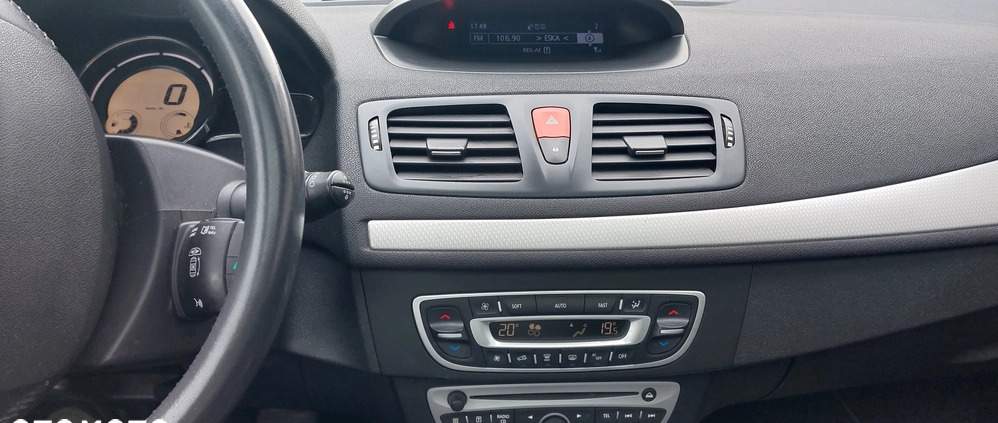 Renault Megane cena 17300 przebieg: 236550, rok produkcji 2009 z Białobrzegi małe 407